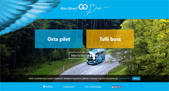 Desktop Screenshot of gobus.ee